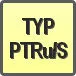 Piktogram - Typ: PTRu/S